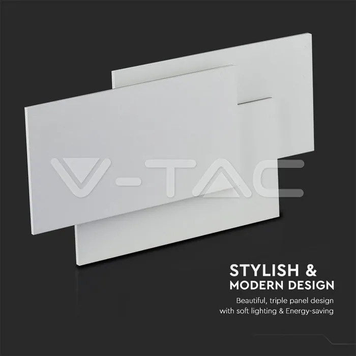 V-TAC VT-218204 11W Стенна Лампа Черно Тяло 3000К IP20