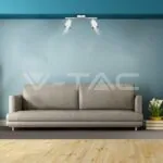 V-TAC VT-218256 12W LED Двойна Спот Лампа 4000К Бяла