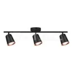 V-TAC VT-218261 18W LED Тройна Спот Лампа 4000К Черна