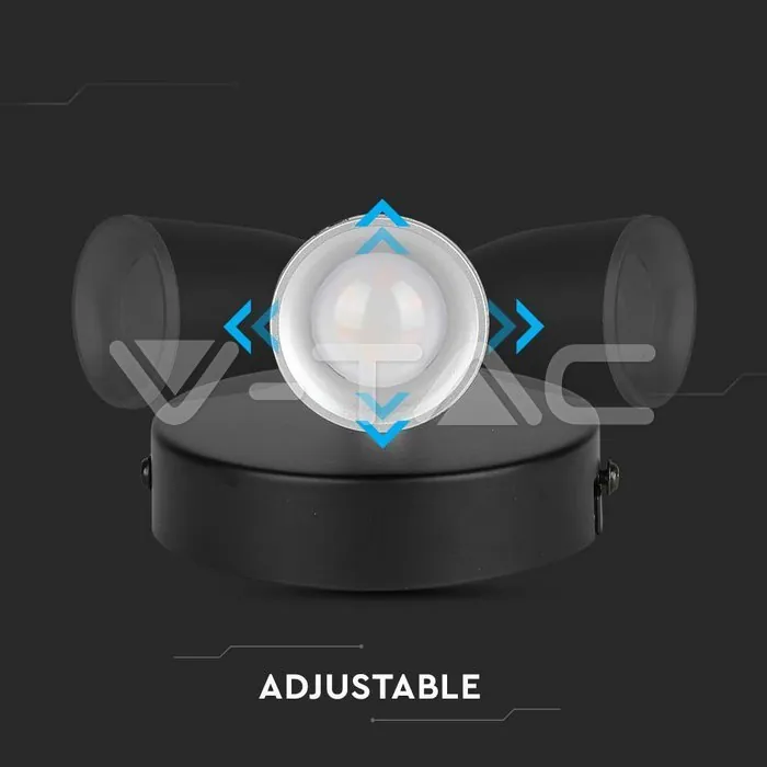 V-TAC VT-218265 4.5W LED Единична Спот Лампа 4000К Черна