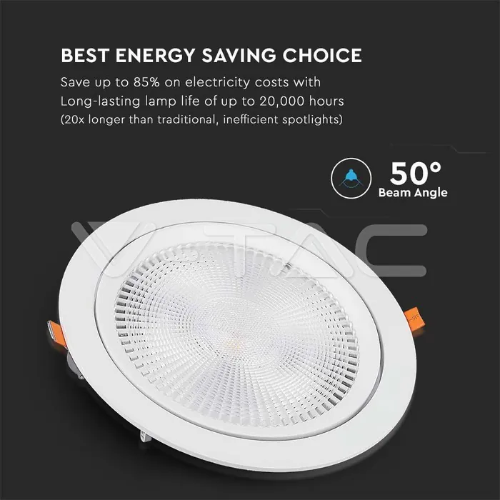 V-TAC VT-21845 30W LED Луна SAMSUNG Чип 3000K