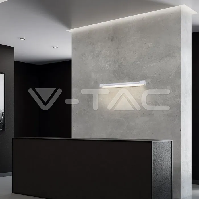 V-TAC VT-218533 18W ЛЕД Стенна Лампа Бяла IP44 3000K