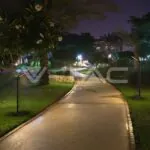 V-TAC VT-218682 6W Наземна Градинска Лампа Черна 4000К IP54