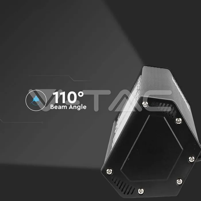 V-TAC VT-21892 LED Линейна Камбана SAMSUNG Чип - 100W Черно Тяло 6400К