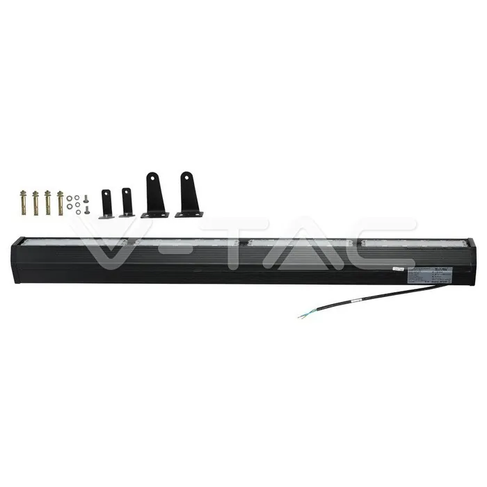 V-TAC VT-21896 LED Линейна Камбана SAMSUNG Чип 200W Черно Тяло 6400К 120 lm/W