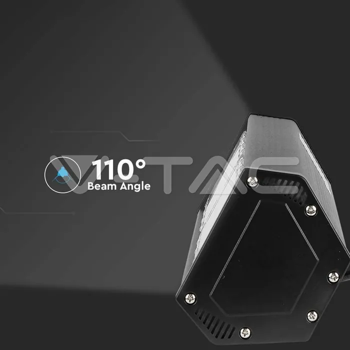 V-TAC VT-21896 LED Линейна Камбана SAMSUNG Чип 200W Черно Тяло 6400К 120 lm/W