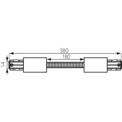 Kanlux 22584 Аксесоари за релсови системи TEAR IP20 220V