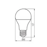 Kanlux 22946 ЛЕД Лампа RAPIDv2 LED E27 220V 8W 4000K