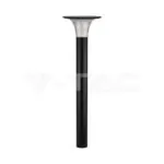 V-TAC VT-23006 15W LED Соларна Наземна Лампа 6000K+4000K Черна