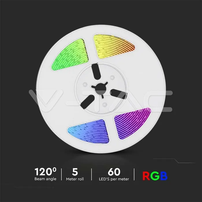 V-TAC VT-23046 LED Соларен Сет Лента RGB IP67