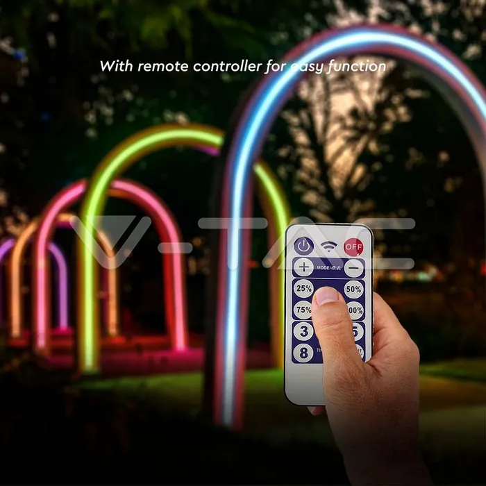 V-TAC VT-23046 LED Соларен Сет Лента RGB IP67