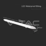 V-TAC VT-23087 LED Влагозащитено тяло L-Серия 600mm 18W 4000K