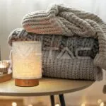 V-TAC VT-23090 3W LED Настолна Лампа 3000K Бежово Тяло