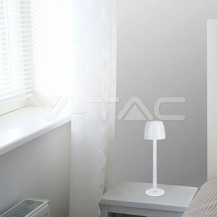 V-TAC VT-23094 3W LED Настолна Лампа - Воден Ефект 3000K Черно Тяло