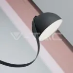 V-TAC VT-23109 20W LED Магнитен Осветител Въже 120`D 3000K Пясъчно Черно Тяло 3 Години Гаранция