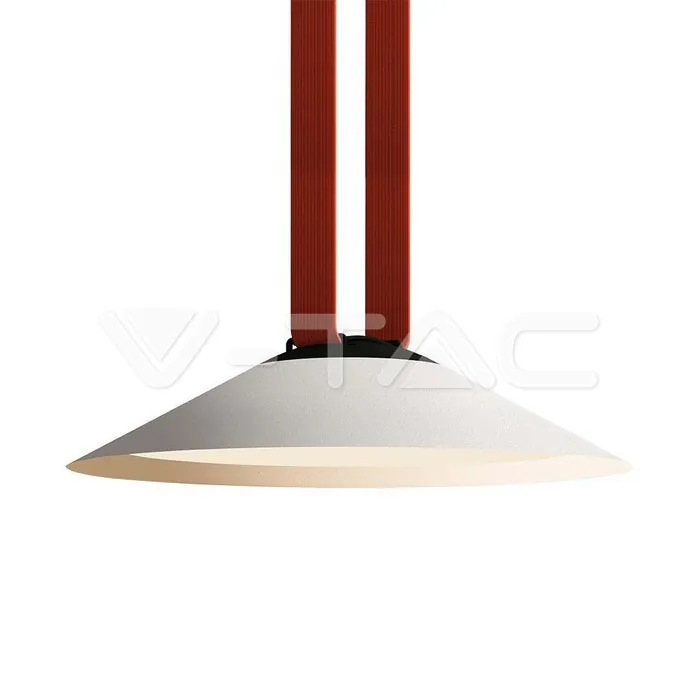 V-TAC VT-23112 20W LED Магнитен Осветител Въже 120`D 3000K Пясъчно Бяло Тяло 3 Години Гаранция
