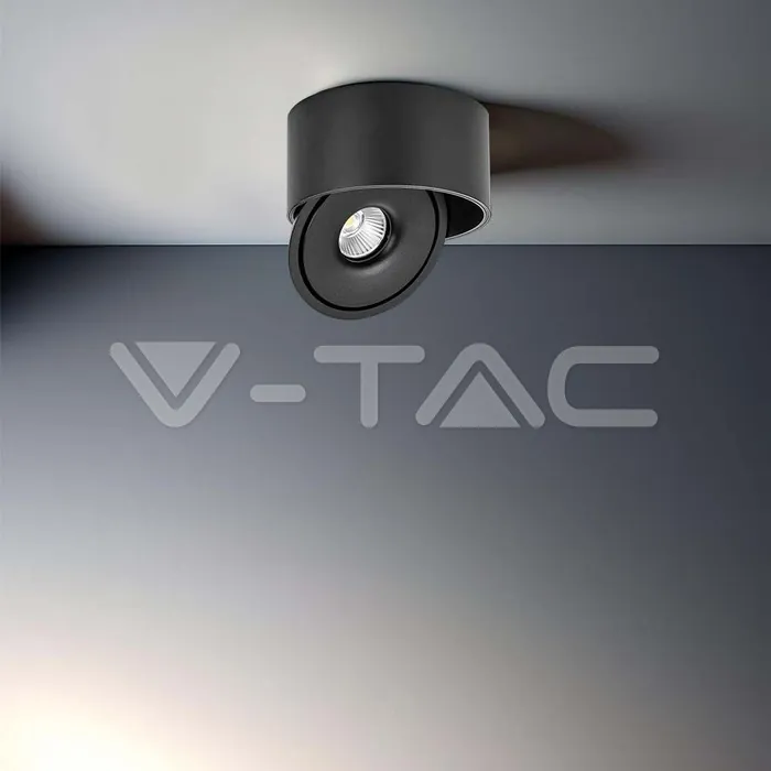 V-TAC VT-23158 28W LED Луна Външен Монтаж 3 в 1 Черно Тяло