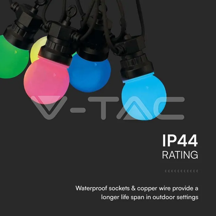 V-TAC VT-23159 0.5W Поредица Крушки RGB