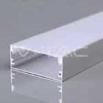 V-TAC VT-23178 Монтажен Kит с Дифузер 2000*50*20мм за LED Лента Алуминиев 2м.