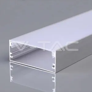 V-TAC VT-23178 Монтажен Kит с Дифузер 2000*50*20мм за LED Лента Алуминиев 2м.