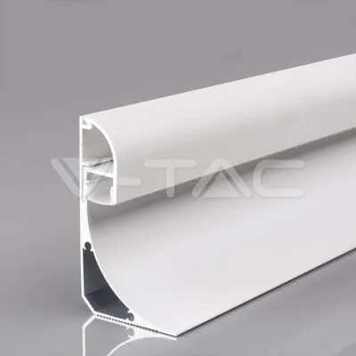V-TAC VT-23180 Монтажен Kит с Дифузер Перца 2000*60*36мм за LED Лента Алуминиев 2м.