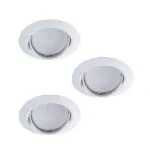 Kanlux 23854 Комплект осветителни тела за вграждане с източник TRIBIS II GU10 220V 3000K IP20