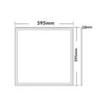 Vito 2420592 VENUS-II 60X60 4000K IP20 40W 220V