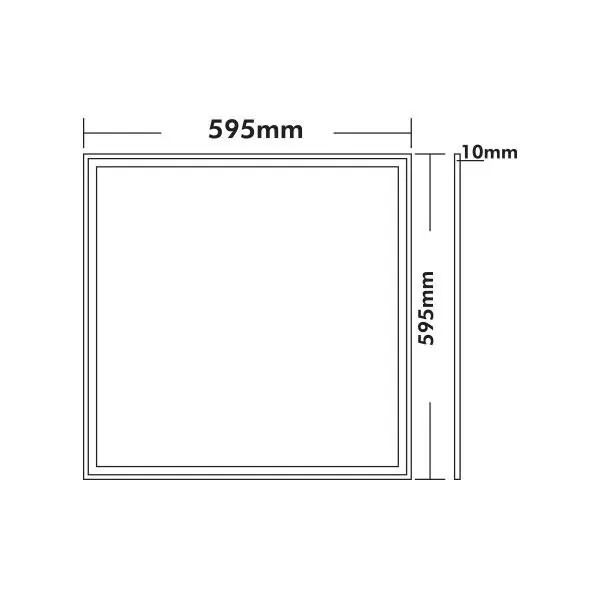 Vito 2420592 VENUS-II 60X60 4000K IP20 40W 220V