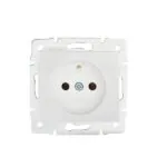Kanlux 24735 Единичен захранващ контакт. френски стандарт DOMO