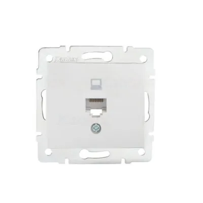 Kanlux 24753 Единично компютърно гнездо (RJ45Cat 5e Jack) DOMO