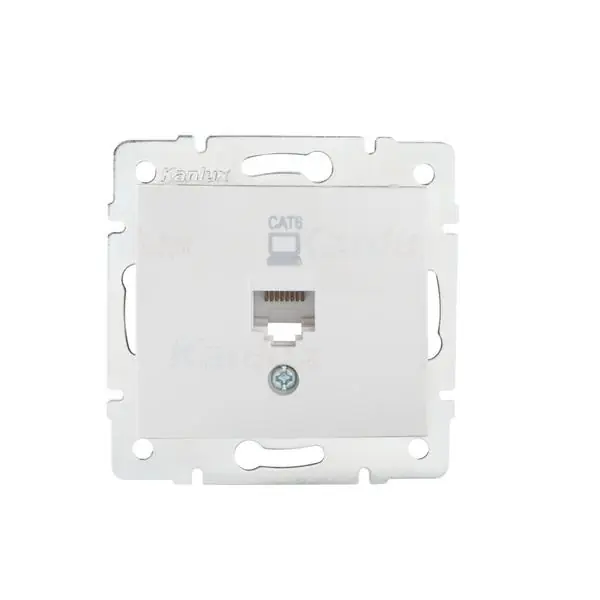 Kanlux 24754 Единично компютърно гнездо (RJ45Cat 6 Jack) DOMO