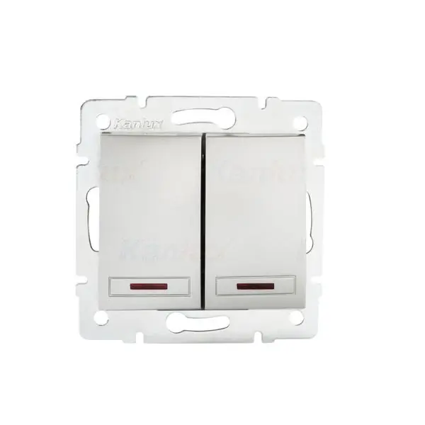 Kanlux 24834 Двоен електрически ключ LED DOMO