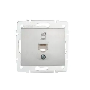 Kanlux 24872 Единично компютърно гнездо (RJ45Cat 6 Jack) DOMO