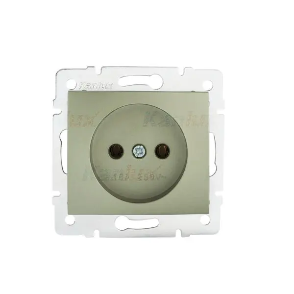 Kanlux 25025 Единичен електрически контакт DOMO