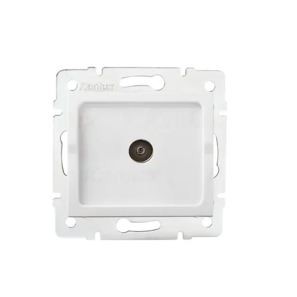 Kanlux 25097 Антенно междинно гнездо от тип TV LOGI