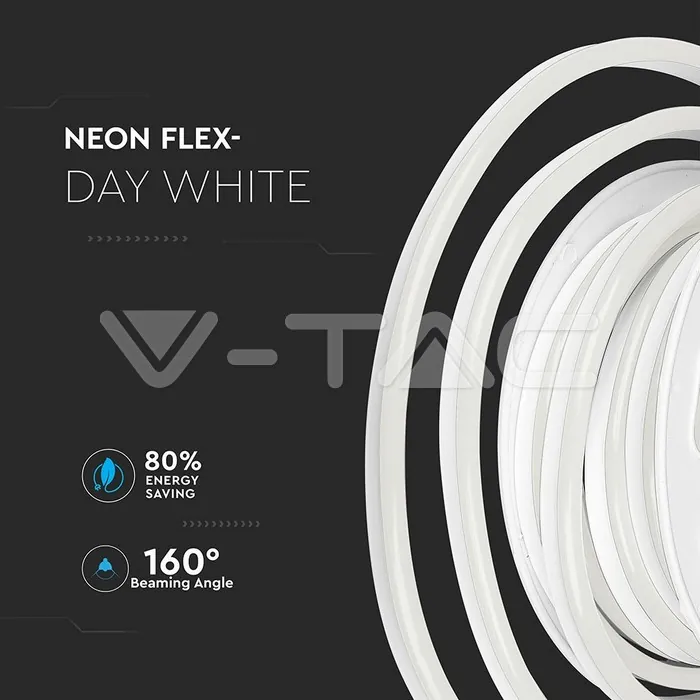 V-TAC VT-2514 Neon Flex 24V Неутрално Бяла Светлина