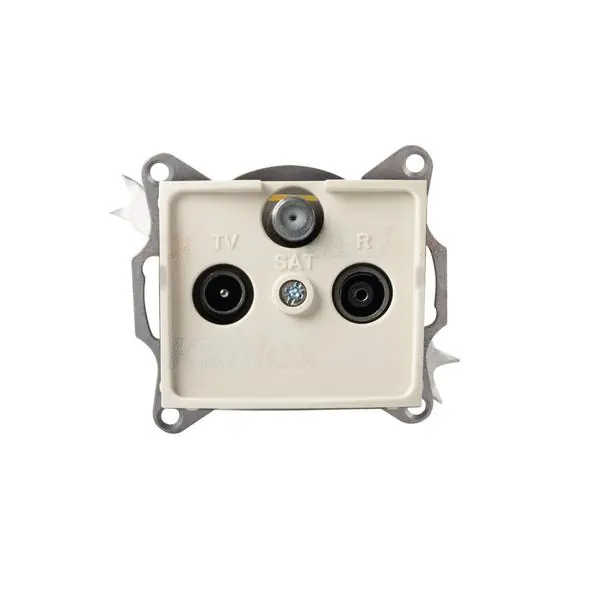 Kanlux 25162 Крайно гнездо R-TV-SAT LOGI