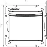 Kanlux 25202 Хотелски ключ със закъснение на изключване LOGI