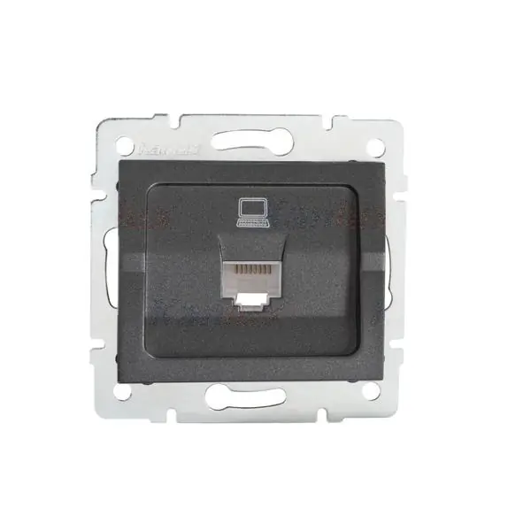 Kanlux 25285 Единично компютърно гнездо (RJ45Cat 5e Jack) LOGI