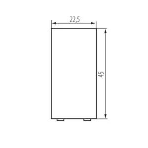 Kanlux 25302 Еднополюсен ключ BIURO