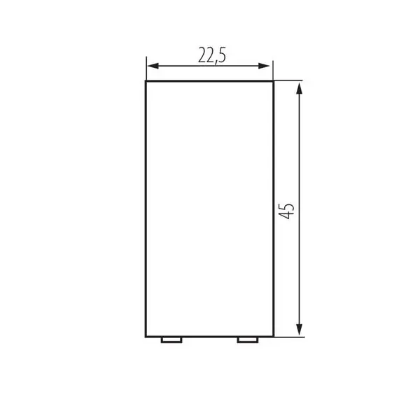 Kanlux 25302 Еднополюсен ключ BIURO