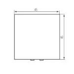Kanlux 25320 Двуполюсен ключ. m45 BIURO