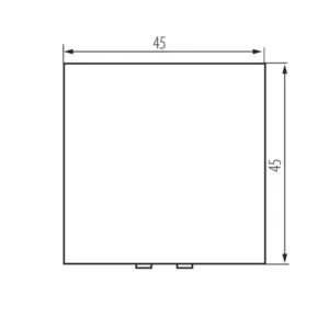 Kanlux 25320 Двуполюсен ключ. m45 BIURO