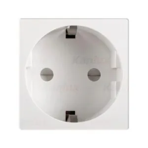 Kanlux 25322 Единичен захранващ контакт Schuko BIURO