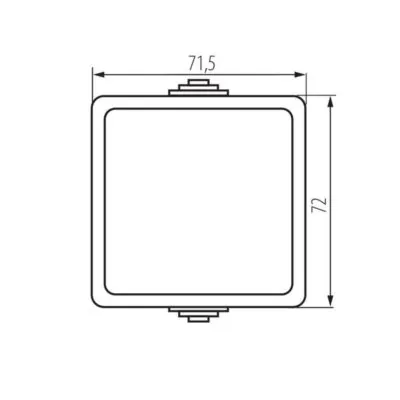 Kanlux 25348 Еднополюсен ключ TEKNO