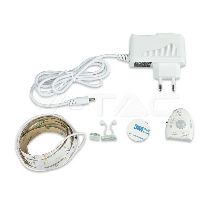 V-TAC VT-2548 LED Система за Спалня Сензор Единичен Топло Бяла Светлина