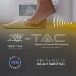 V-TAC VT-2551 LED Система за Спалня Сензор Двоен Неутрална Светлина