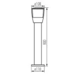 Kanlux 25684 Градинско Осветително тяло със сменяем Източник на светлина SORTA 20W E27 IP44 220V