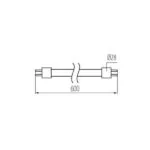 Kanlux 26062 LAMPA LED T8 GLASSv3 G13 220V 9W 4000K