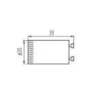 Kanlux 26069 STARTER T8 LED 220V